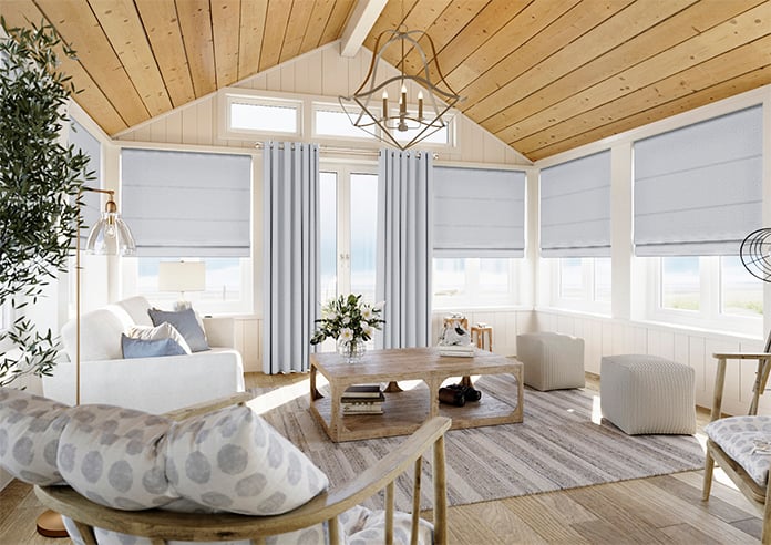 Carina, Silver - Roman Blind - Image 7